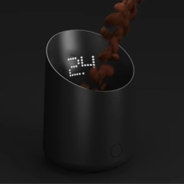 Subminimal The Subscale Digital Coffee Dosing Cup Has a Hidden LED Display